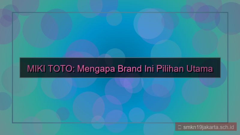 MIKI TOTO top brand mikitoto