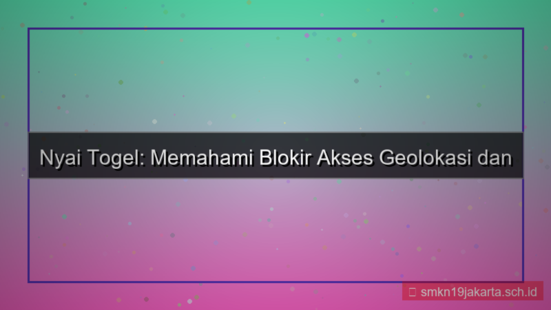 gambar NYAI TOGEL geolokasi blokir akses