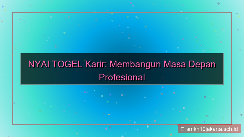 gambar NYAI TOGEL karir di nyaitogel