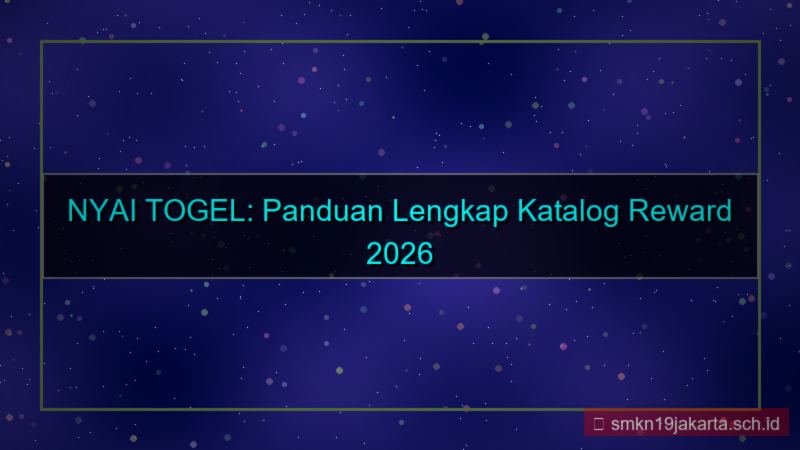 visual NYAI TOGEL katalog reward 2026
