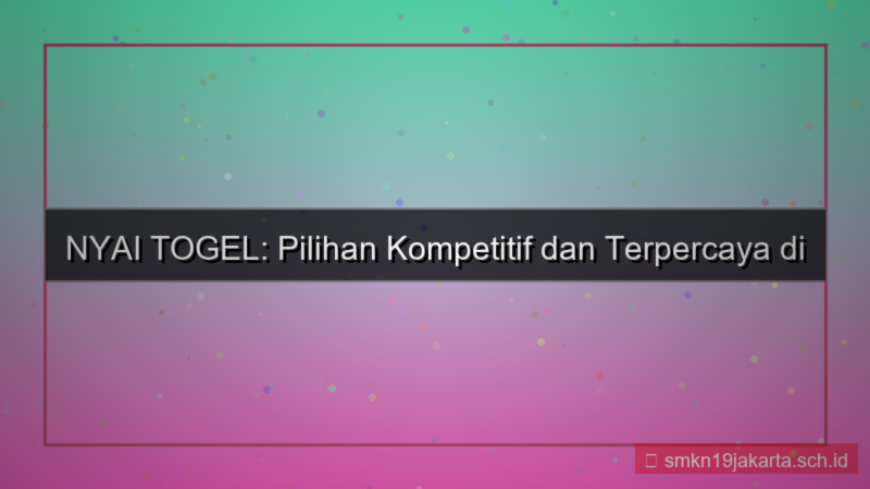 gambar NYAI TOGEL kompetitor nyaitogel