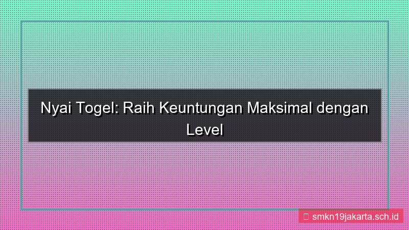 visual NYAI TOGEL level loyalty tertinggi