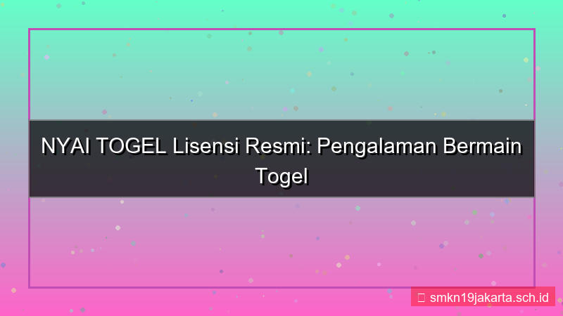 NYAI TOGEL lisensi resmi nyaitogel