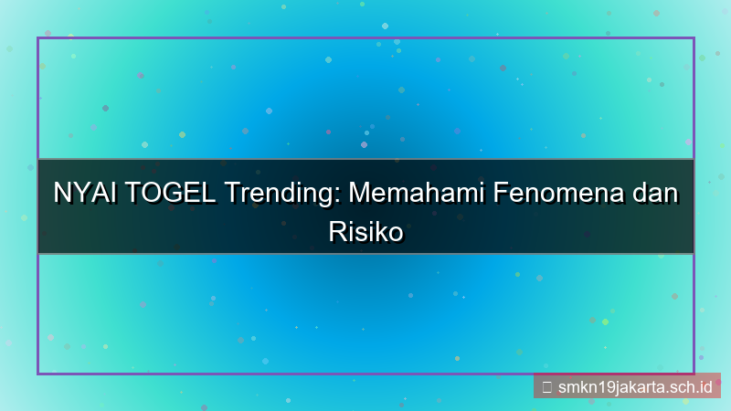 tampilan NYAI TOGEL nyaitogel trending topic