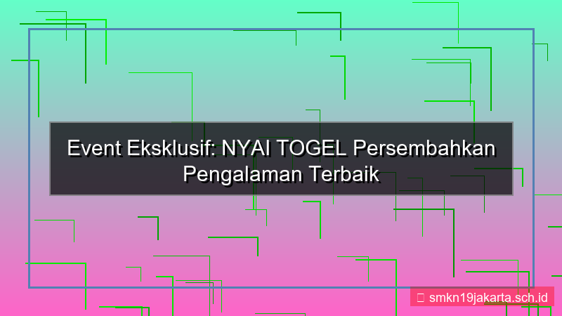 ilustrasi NYAI TOGEL sponsor event nyaitogel