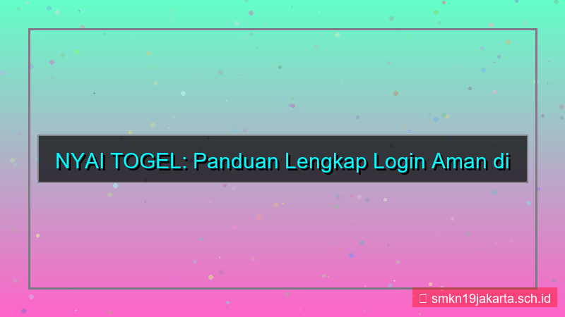 ilustrasi NYAI TOGEL tagar loginnyaitogel