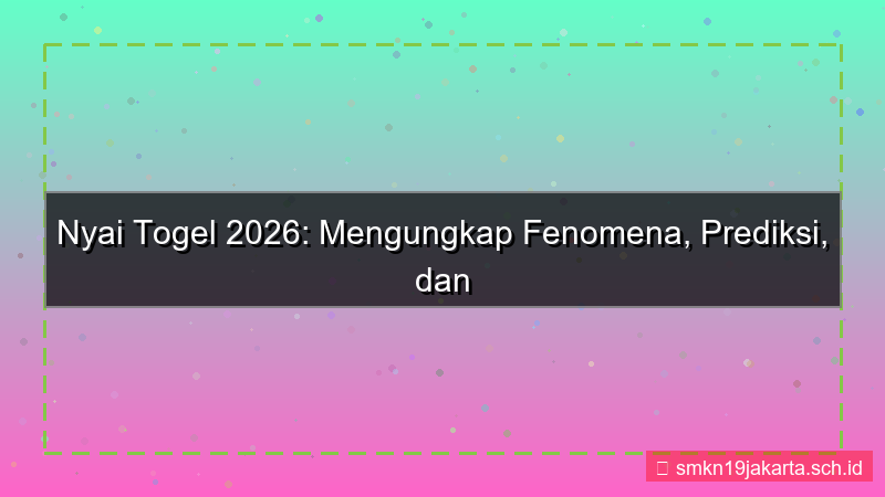 gambar NYAI TOGEL tagar nyaitogel2026