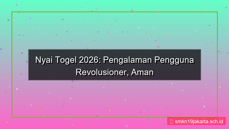 NYAI TOGEL user experience 2026