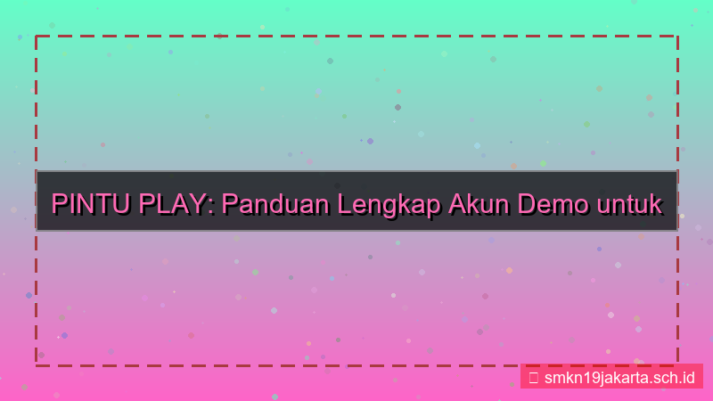 tampilan PINTU PLAY demo akun pintuplay
