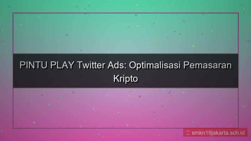 PINTU PLAY twitter ads pintuplay