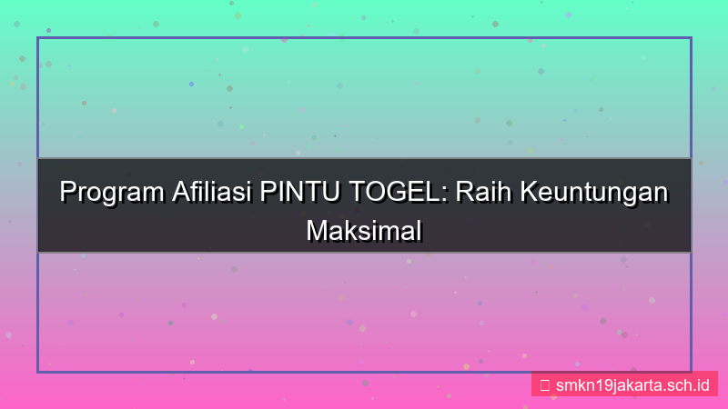 visual PINTU TOGEL banner afiliasi pintutogel