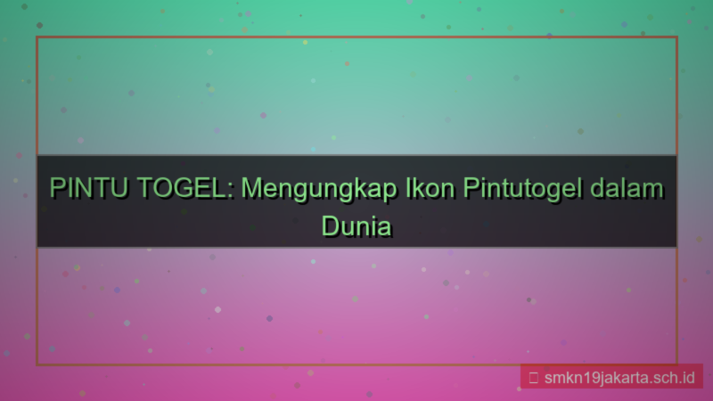 PINTU TOGEL ikon pintutogel