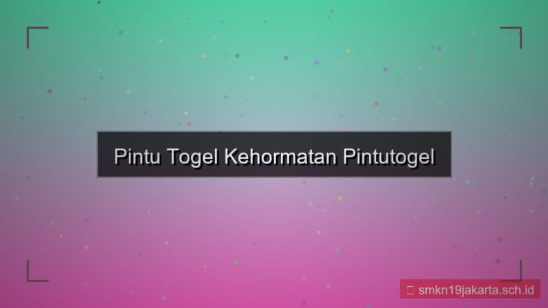 gambar PINTU TOGEL kehormatan pintutogel