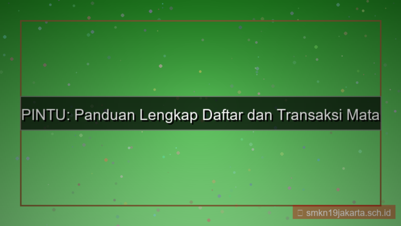 visual PINTU TOGEL mata uang lokal daftar