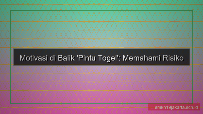 konten PINTU TOGEL motivasi pintutogel