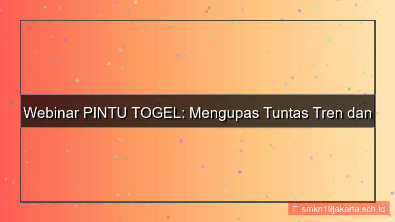 visual PINTU TOGEL web seminar pintutogel
