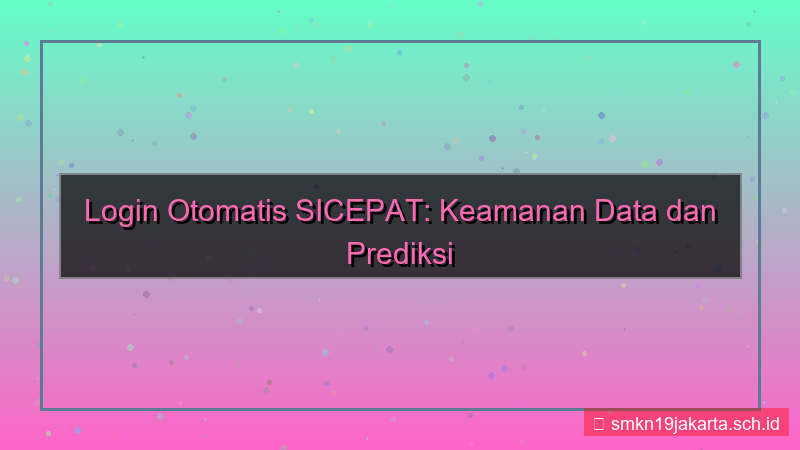 tampilan SICEPAT TOTO auto login 2026