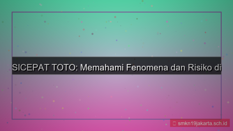 tampilan SICEPAT TOTO hashtag sicepattoto