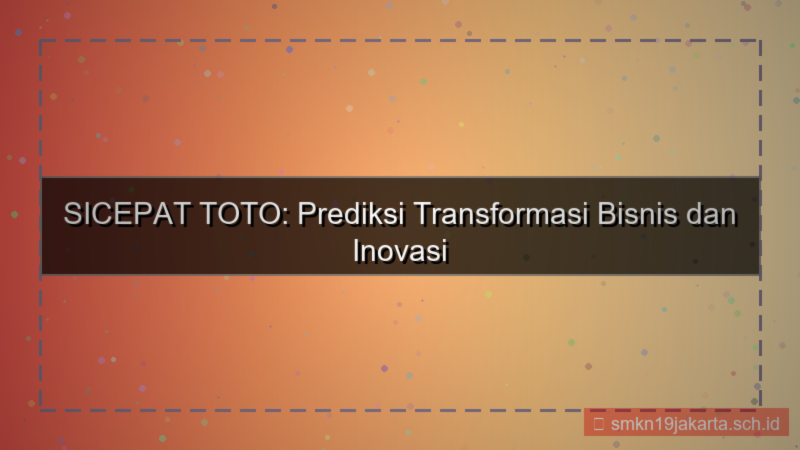 visual SICEPAT TOTO prediksi sicepattoto 2030