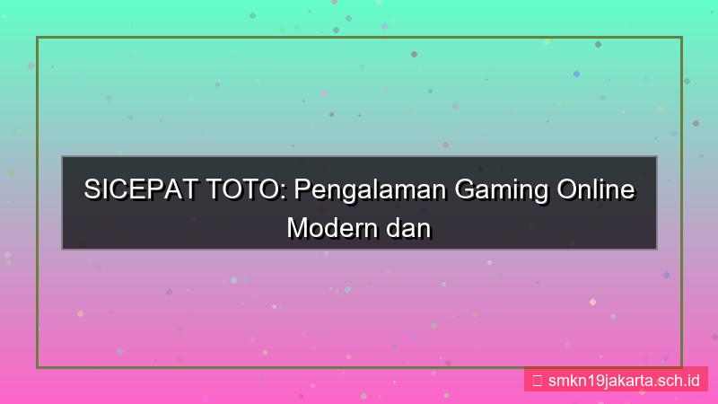 desain SICEPAT TOTO sicepattoto modern