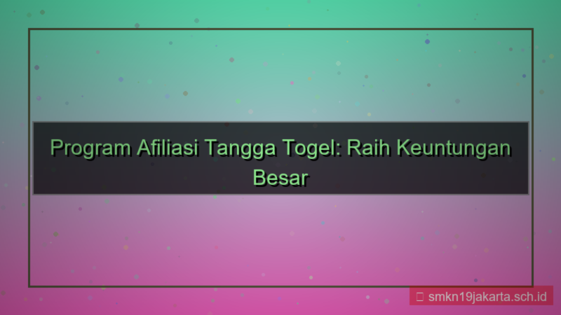 visual TANGGA TOGEL link afiliasi tanggatogel