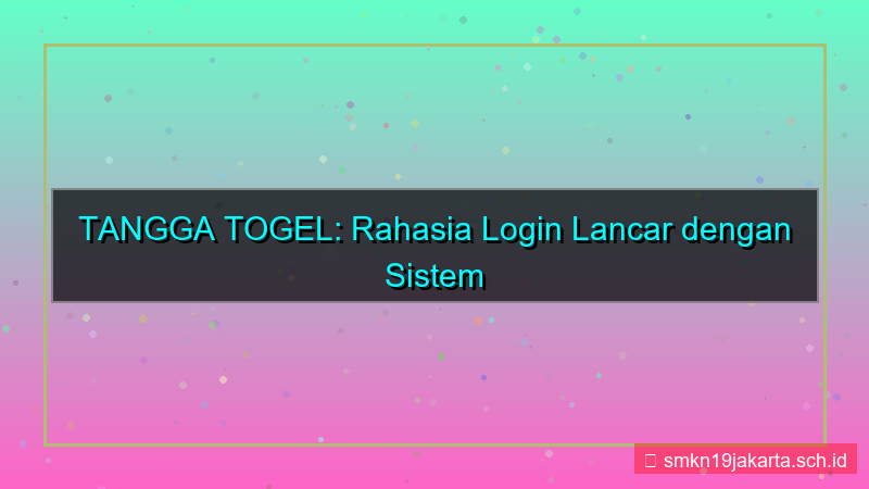 TANGGA TOGEL load balancing login