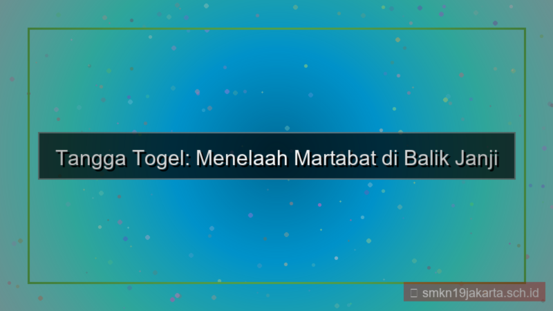 TANGGA TOGEL martabat tanggatogel