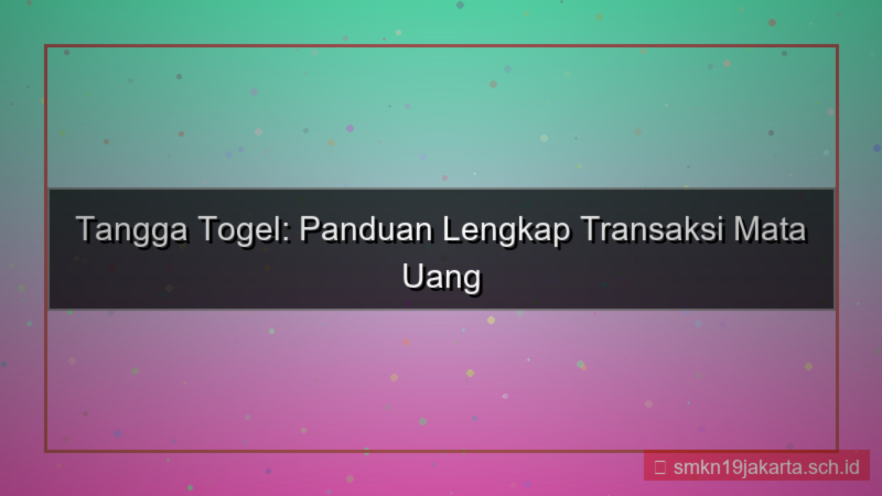 gambar TANGGA TOGEL mata uang lokal daftar