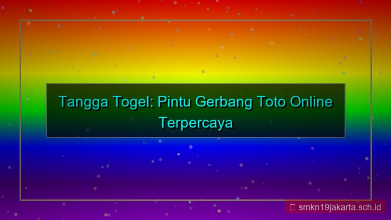 TANGGA TOGEL sponsored post tanggatogel