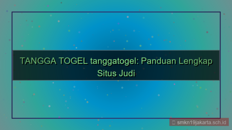 konten TANGGA TOGEL teladan tanggatogel