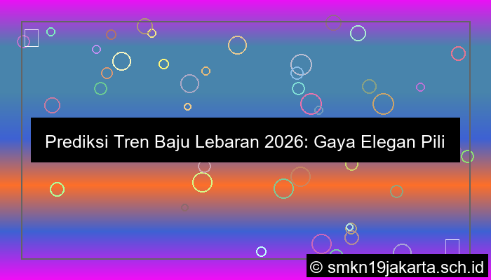 desain trend baju lebaran 2026