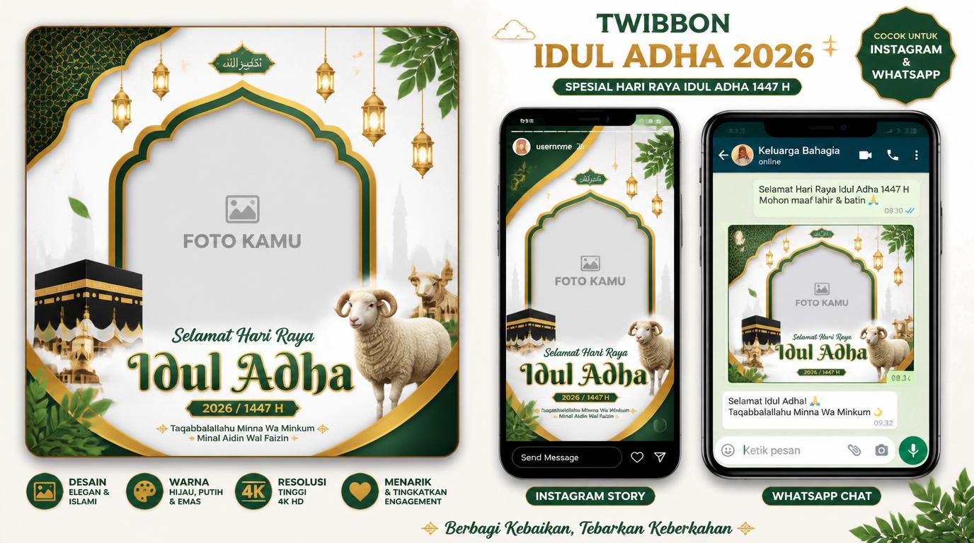 Download Twibbon Idul Adha 2026