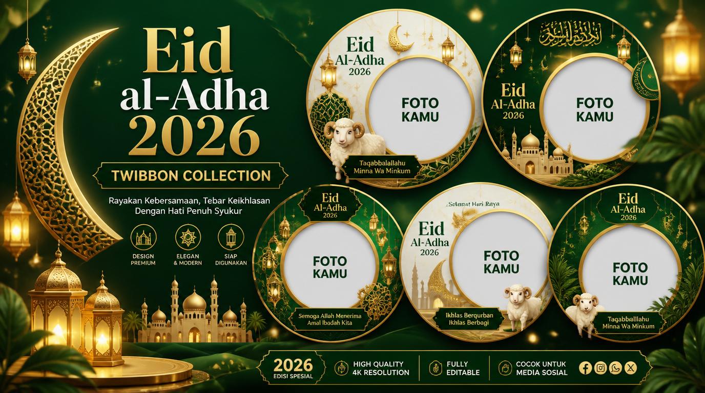 Koleksi Twibbon Idul Adha 2026