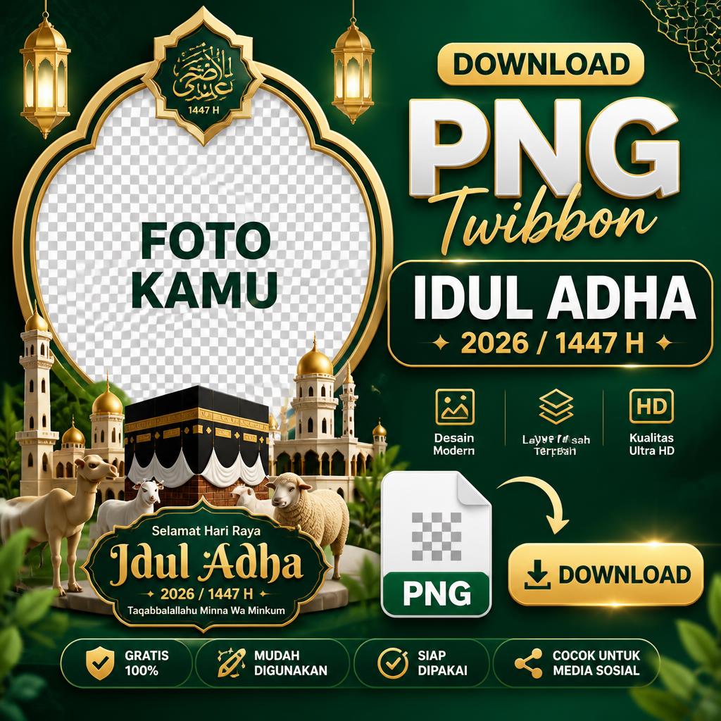 Link Download Twibbon Idul Adha